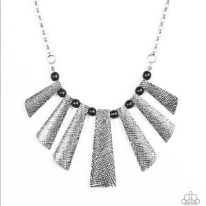 Sassy silver necklace